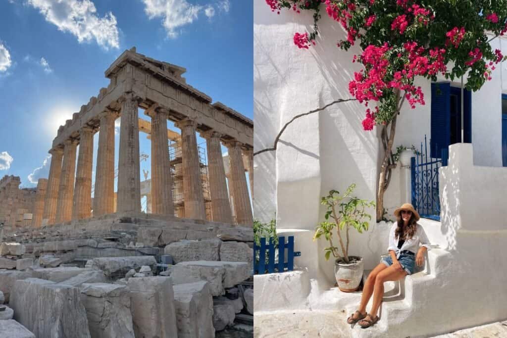 Athens Greece trip Athens and paros