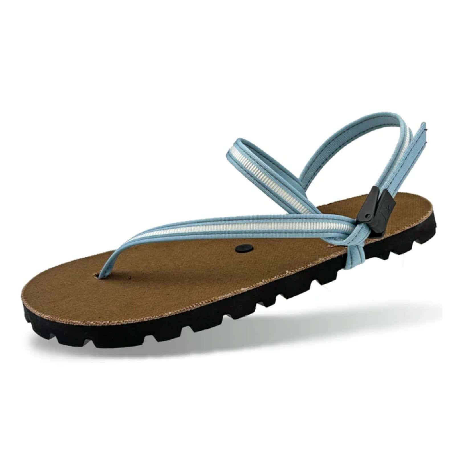 Comfortable barefoot hiking sandal with cushioned sole, adjustable straps, and durable grip for outdoor adventures and travel. Perfect for lightweight, breathable footwear on the go.