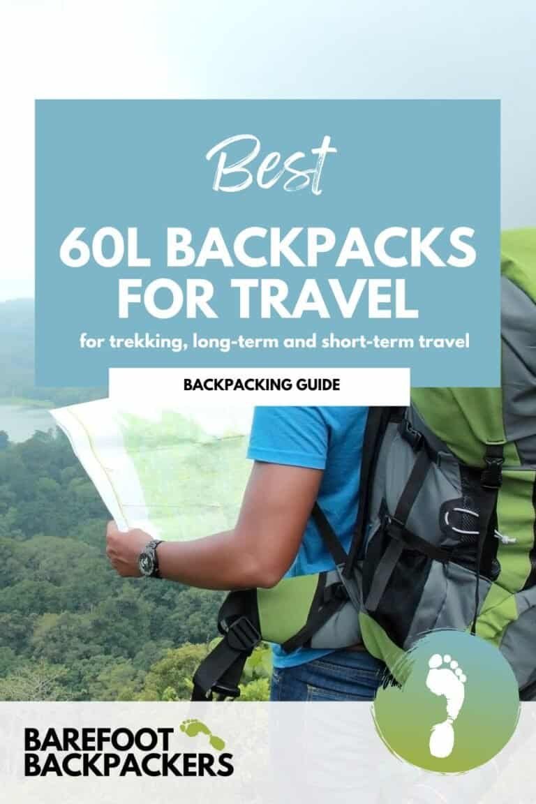 Pinterest image for Best 60L Backpack for Travel and Trekking