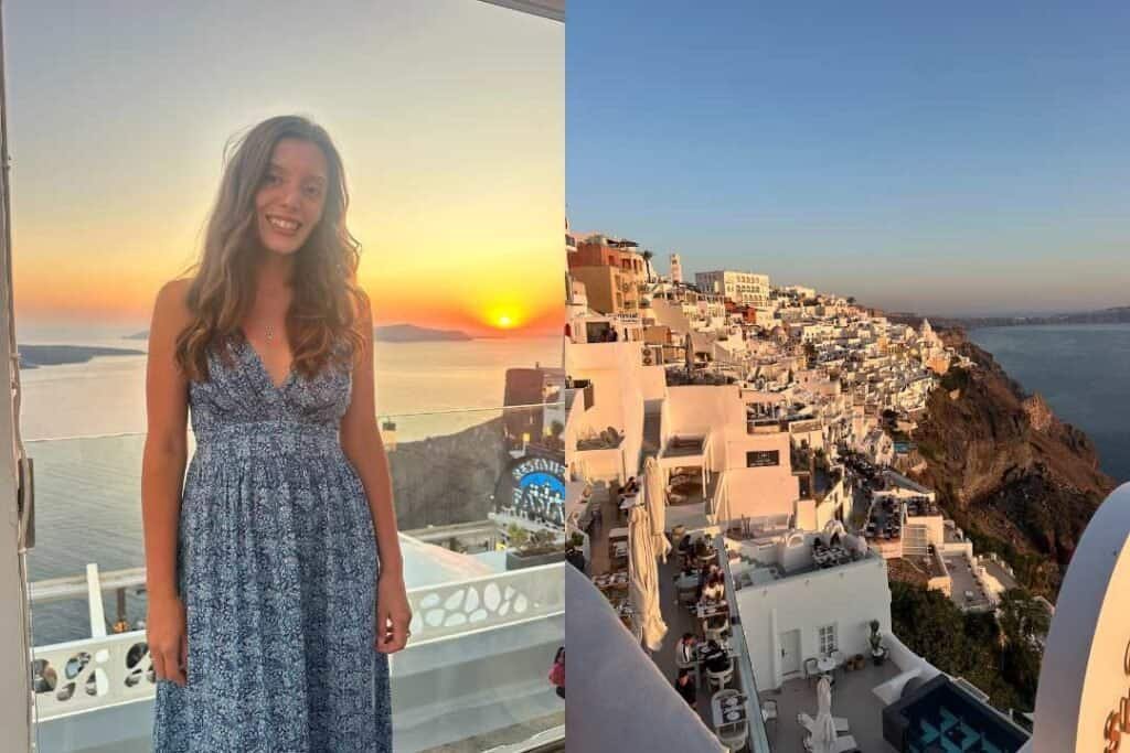 One Week in Greece Itinerary - Santorini sunsets