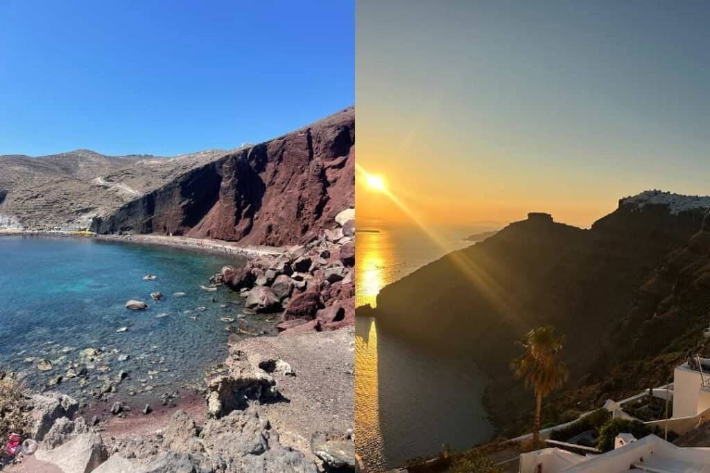Stunning coastal sunrise and sunset views at barefoot backpackers destinations, perfect for adventure travelers and nature lovers.