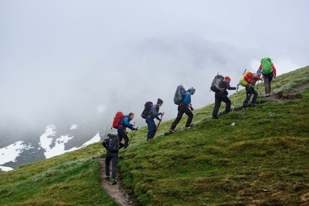 Group hike