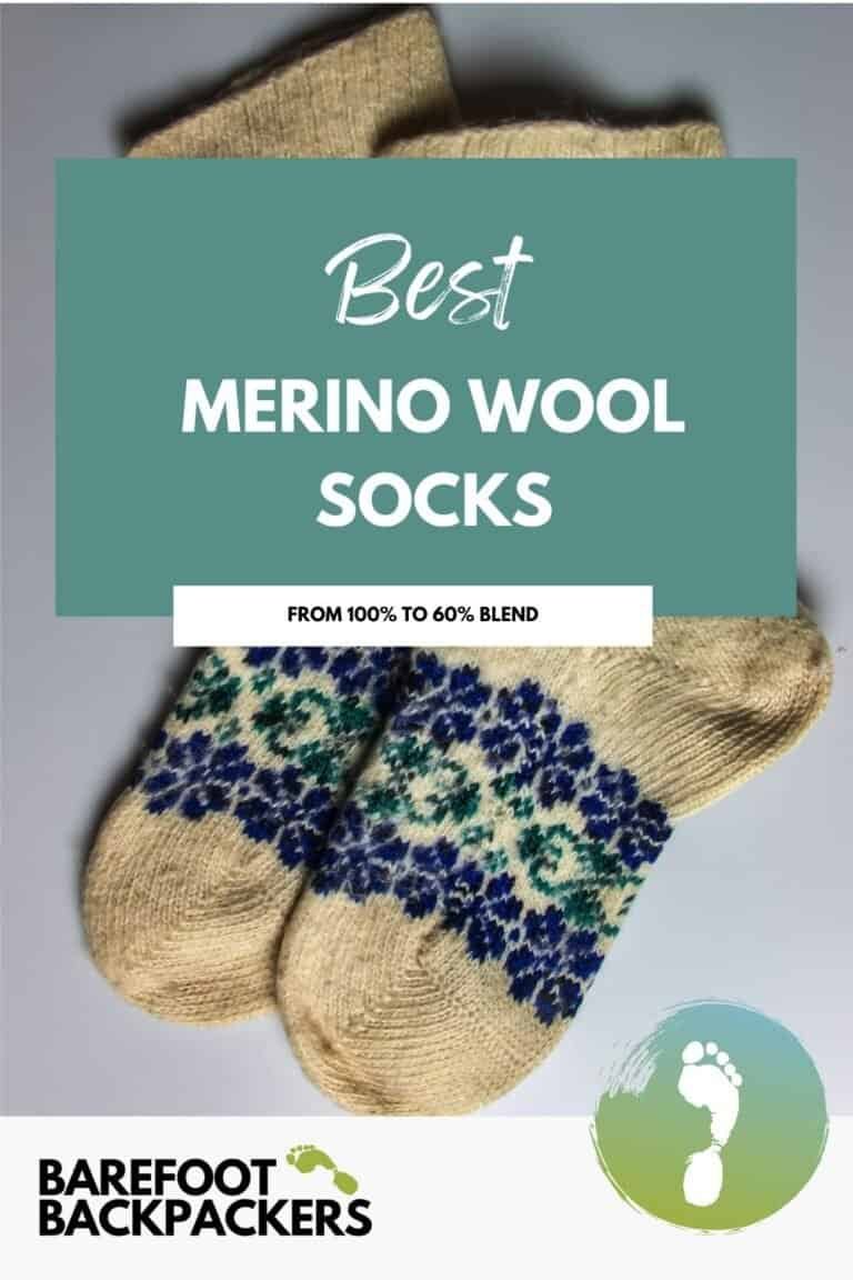 Pinterest image for Best Merino Wool Socks: 100% Merino & Natural Blends
