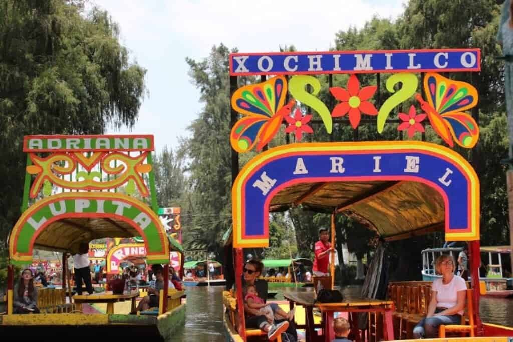 Xochimilco in mexico city