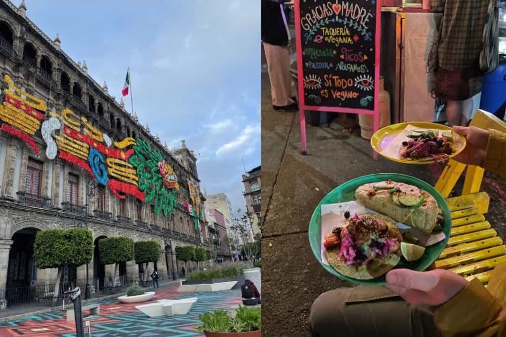 Zócalo, backpacking mexico travel guide
