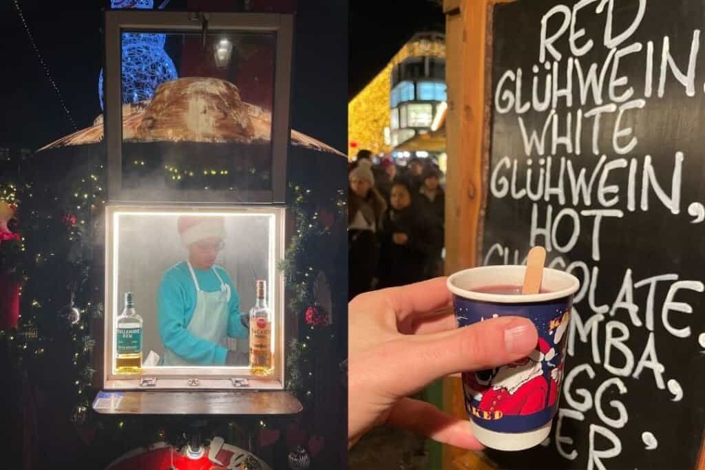christmas markets in copenhagen with glogg

