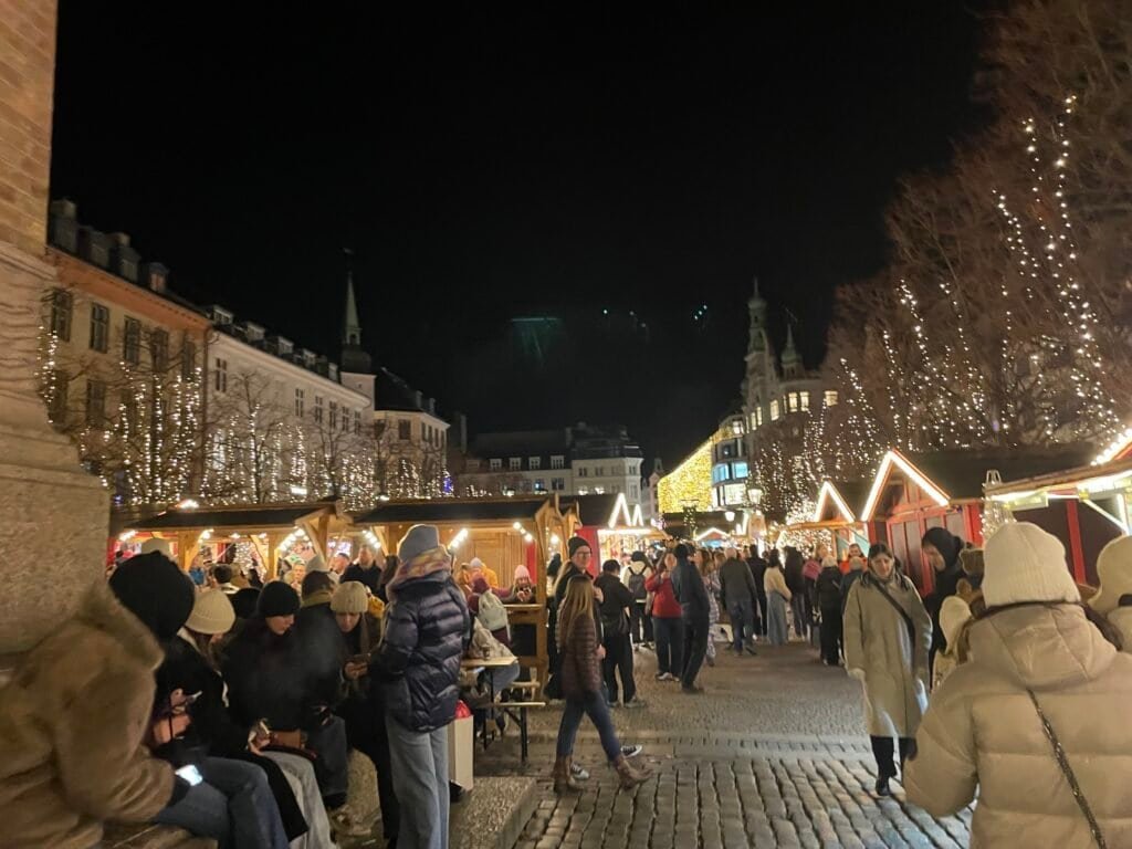 Højbro Plads Christmas Market Christmas markets in Copenhagen.  