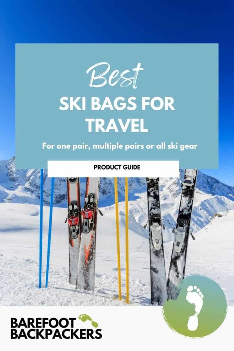 Pinterest image for Best Ski Bag for Travel Guide 2026