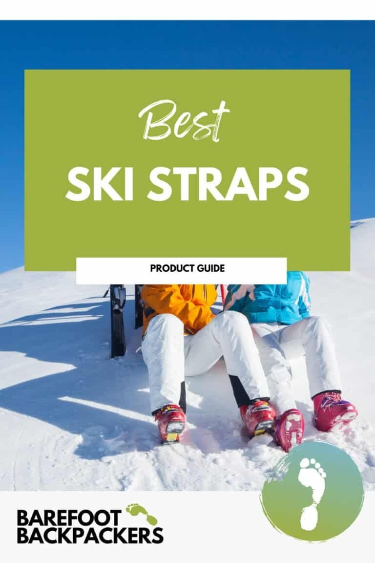 Pinterest image for The Best Ski Straps: 7 Picks to Keep Your Skis Together