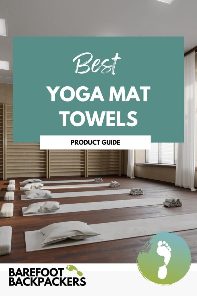 Pinterest image for Best Yoga Mat Towels for Hot Yoga and Everyday Practice