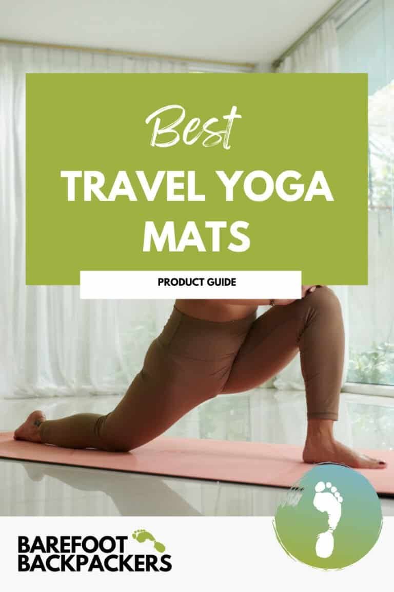 Pinterest image for Best Travel Yoga Mats in 2026: Lightweight & Non-Slip Options