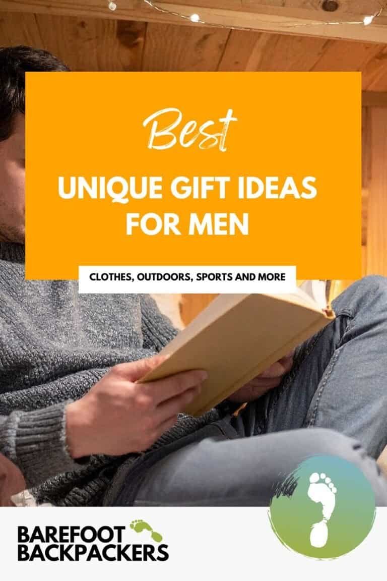 Pinterest image for 27 Unique Gifts Ideas for Men Who Love Outdoors and Travel