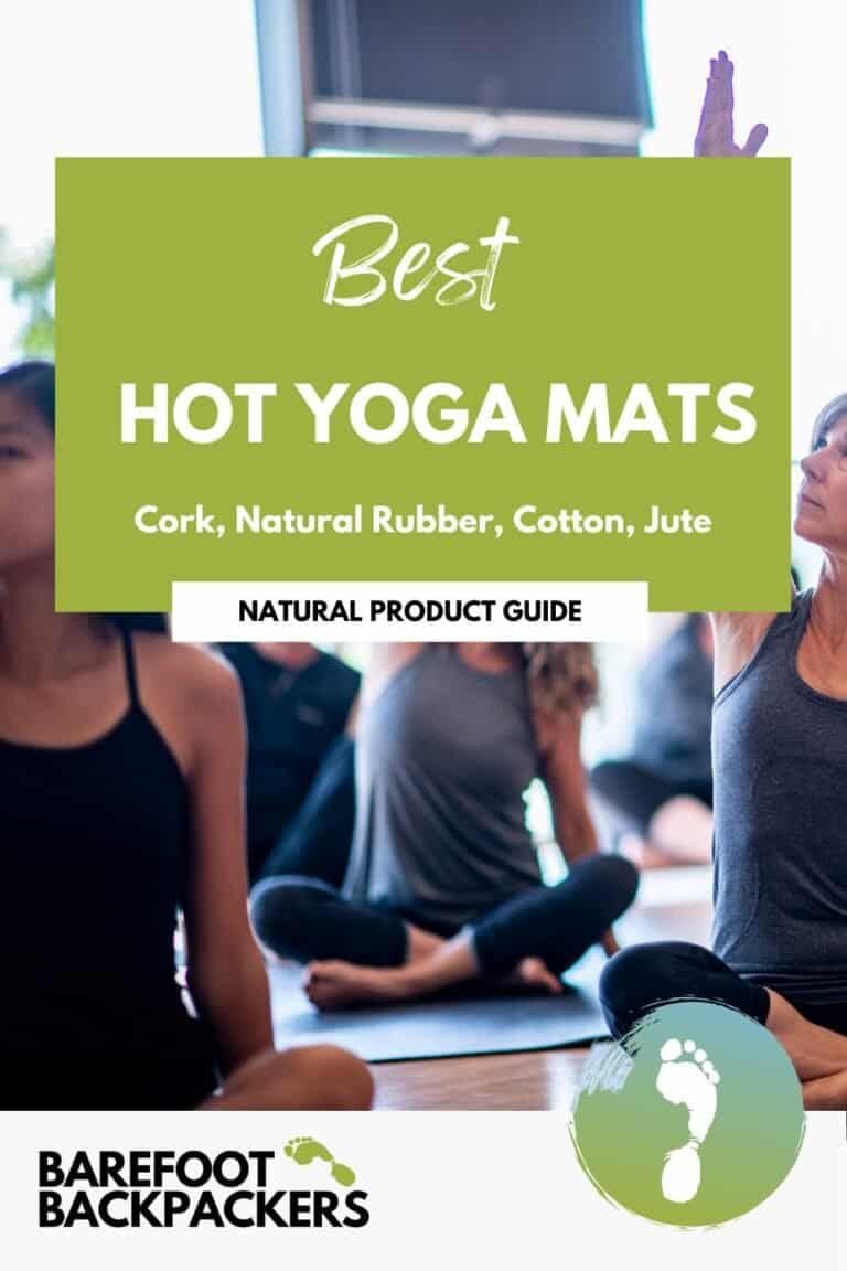 Pinterest image for Best Hot Yoga Mats Made with Natural Materials in 2026