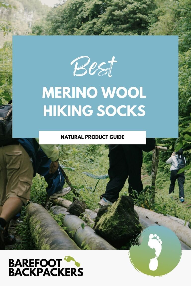 Pinterest image for Merino Wool Hiking Socks for Cold & Warm Weather Hikes