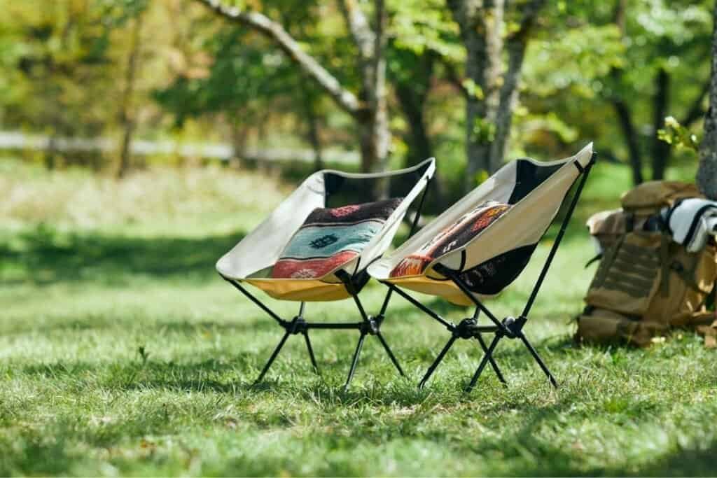 Foldable camping chairs ideal for mindful backpackers seeking sustainable, grounded outdoor experiences.