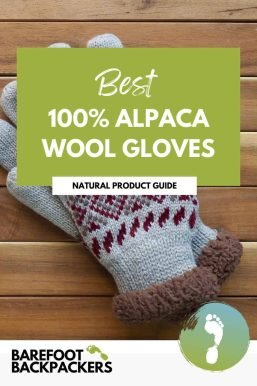 Soft, 100% alpaca wool gloves perfect for mindful winter travel and eco-friendly outdoor adventures.