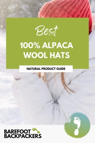 100% alpaca wool hat with a cozy, warm design, perfect for mindful winter travel and sustainable fashion.