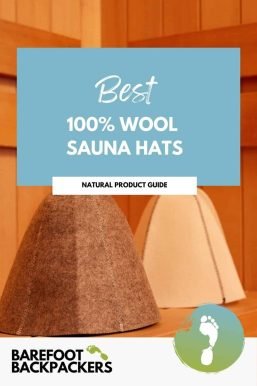 Soft wool sauna hats for a natural, eco-friendly wellness retreat; perfect for mindful relaxation and sustainable living.