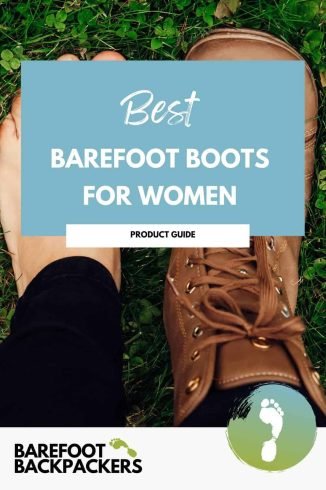 Comfy barefoot boots for women in nature, sustainable, eco-friendly footwear perfect for mindful travel experiences.