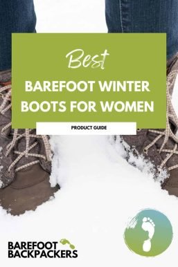 Comfy winter boots for women in snow, sustainable outdoor footwear for mindful travel.