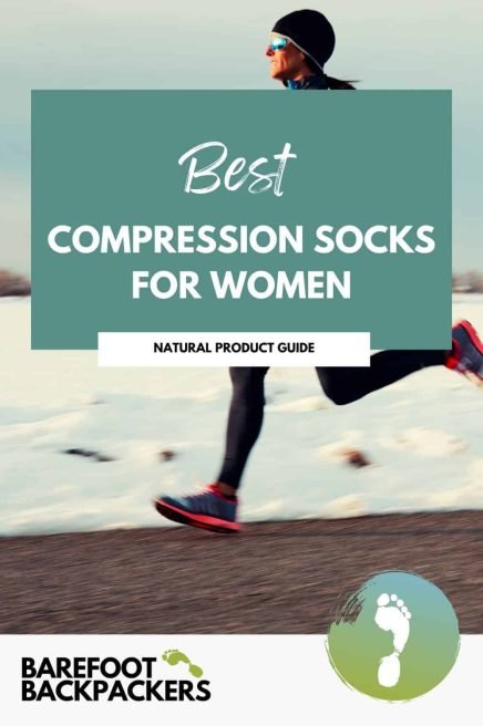 Comfortable, breathable compression socks for women designed for active lifestyles and outdoor adventures in sustainable, natural materials.