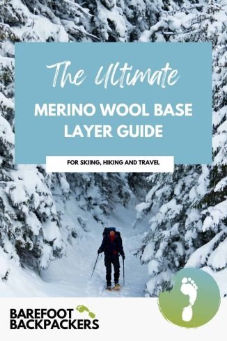 Merino Wool Base Layer Versatile merino wool base layer for outdoor adventures in snow, perfect for skiing, hiking, and travel in cold climates.