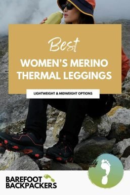Descriptive, eco-friendly thermal leggings for women designed for mindful explorers. Perfect for grounding in nature and supp.