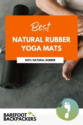 Natural rubber yoga mats for eco-conscious practice, made from 100% sustainable, biodegradable materials.