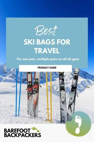 Durable travel ski gear options for eco-conscious explorers. Perfect for eco-friendly trips, accommodating single, multiple, or all ski gear.