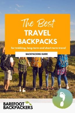 Backpacking travel gear guide for trekking, long-term, and short-term adventures by Barefoot Backpackers.