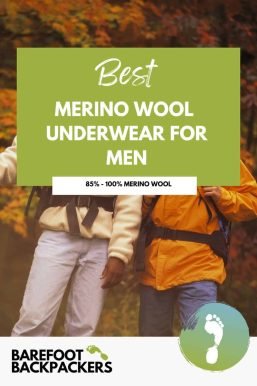 Merino wool men's underwear, sustainable and cozy, ideal for mindful travel and outdoor adventures in nature.
