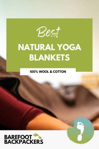 Soft, natural yoga blankets made from 100% wool and cotton, perfect for mindful, eco-friendly practice and relaxation.
